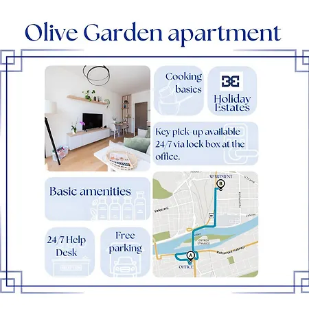 Olive Garden With Garage * Praga
